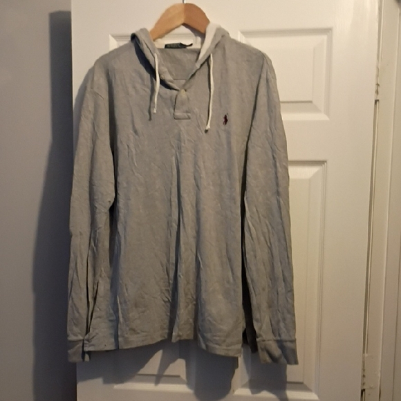 Polo by Ralph Lauren Gray Hoodie Sweater - Picture 1 of 2